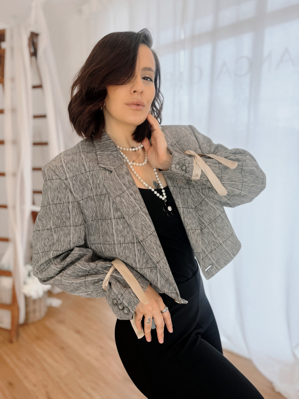 Blazer vintage reinterpretata