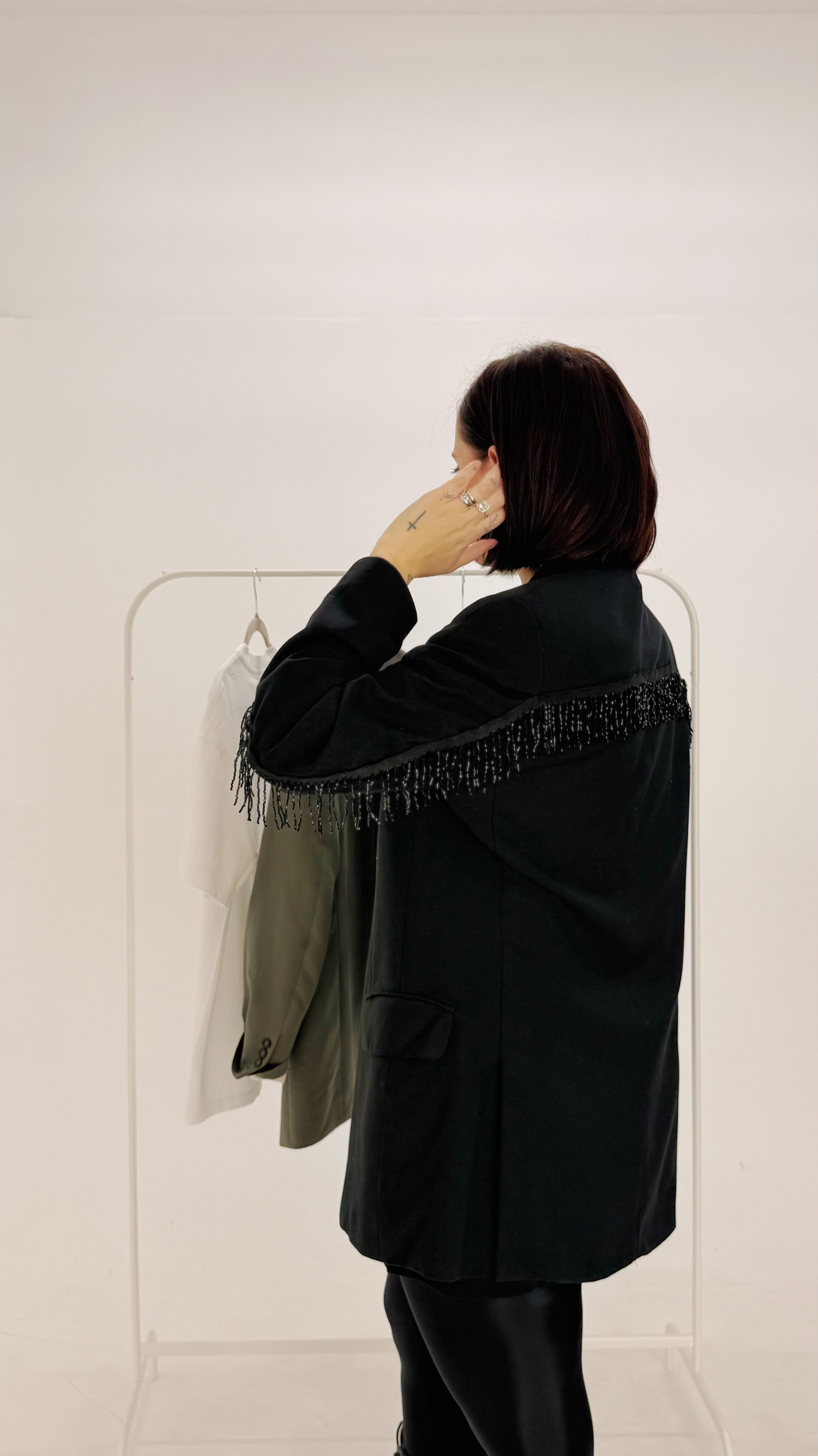 Hand-customized vintage blazer