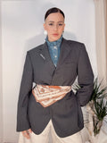 Blazer vintage gessato AMATI