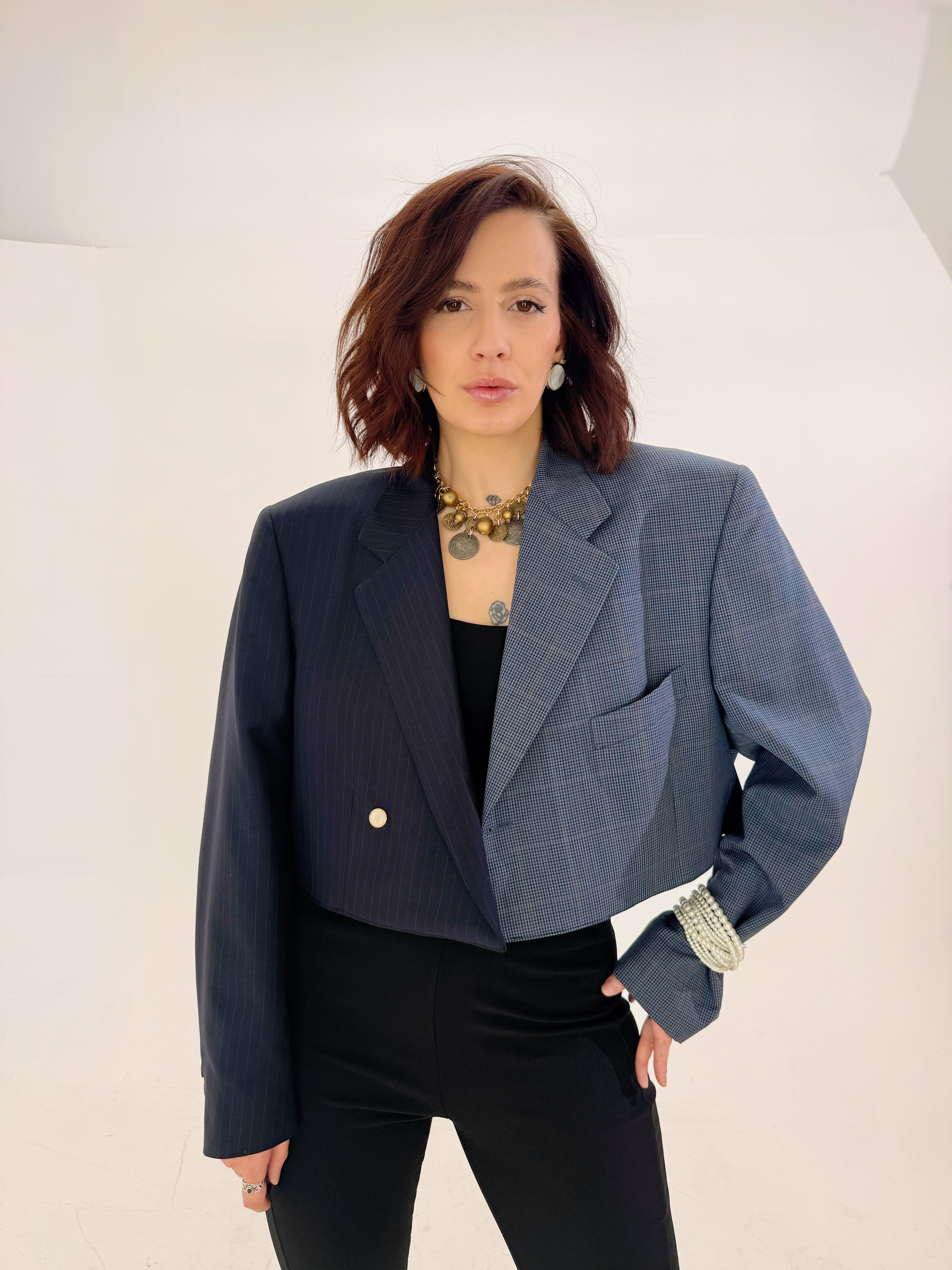 Vintage reborn blazer- dualità
