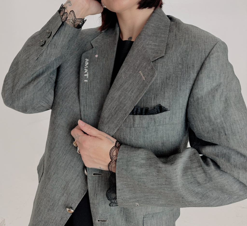 Hand-Custom vintage blazer
