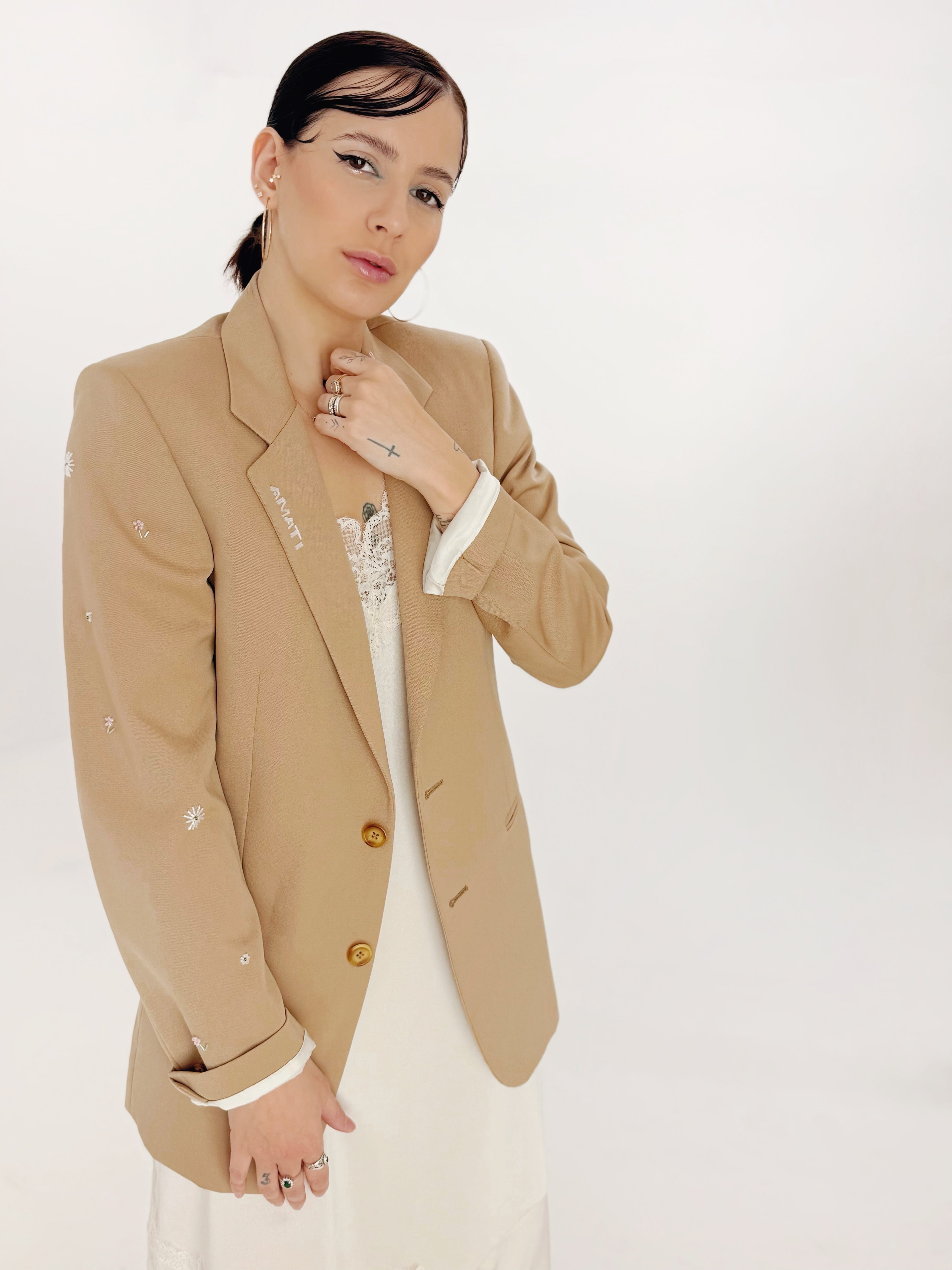 Hand-custom vintage blazer