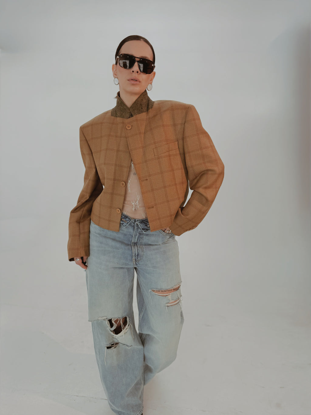 Blazer reborn in Lana vergine