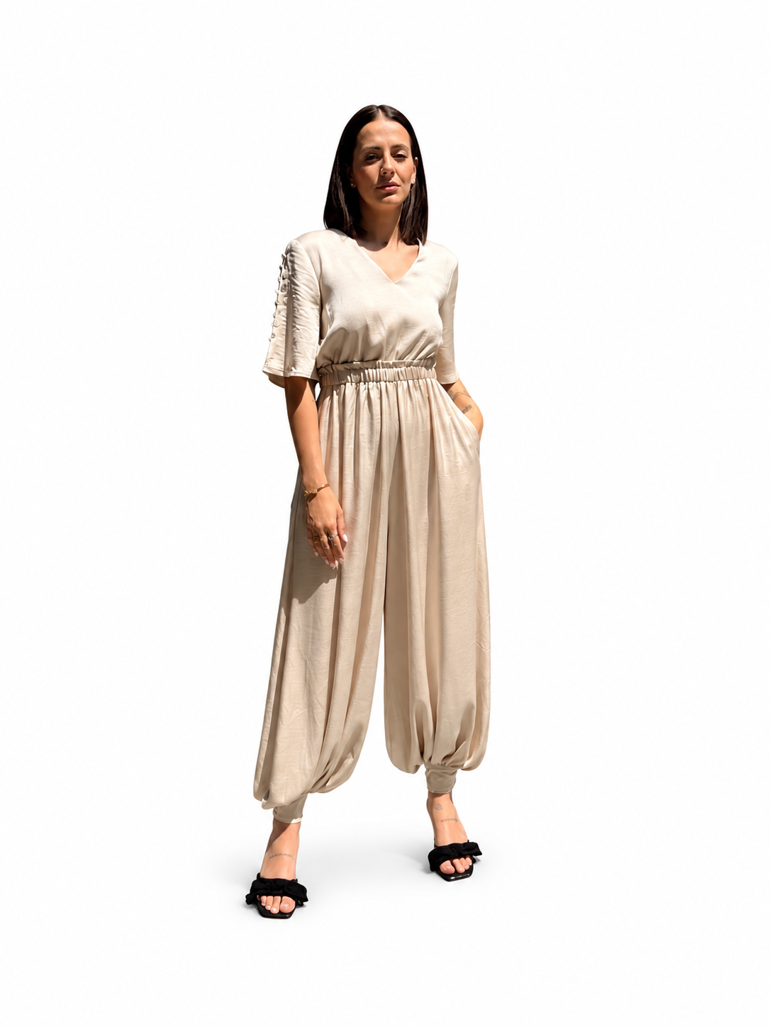 Tuta Nude Elegance