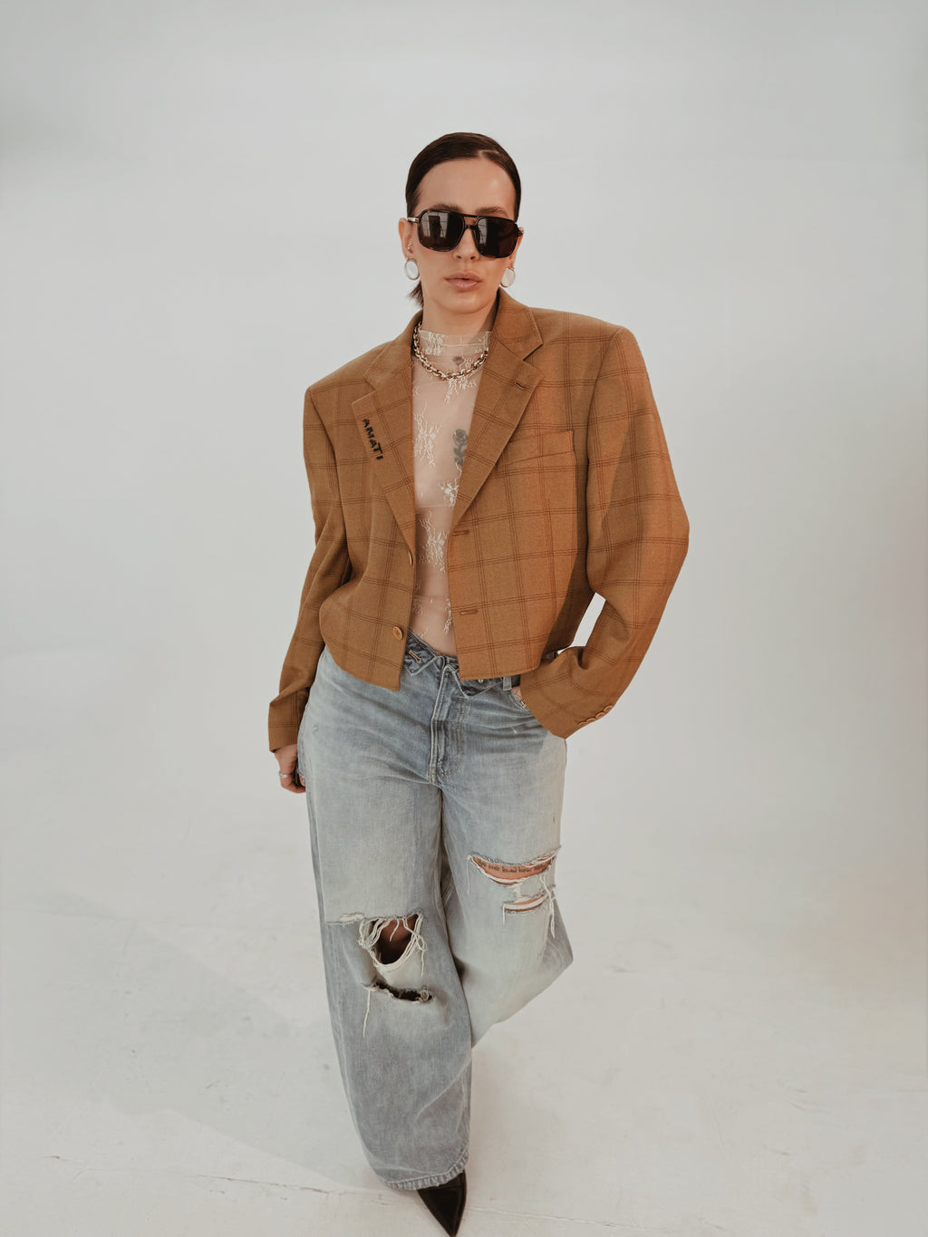 Blazer reborn in Lana vergine