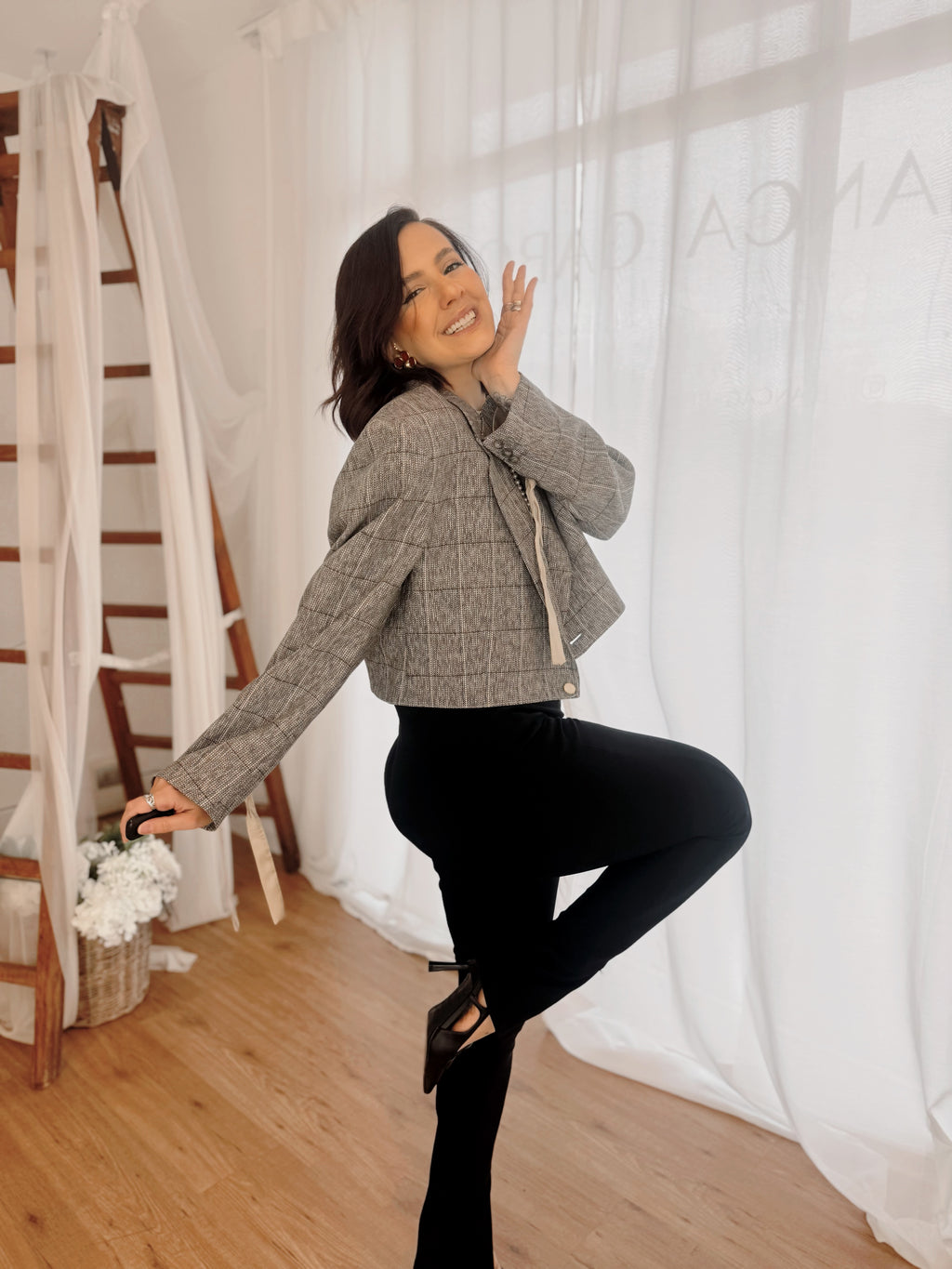 Blazer vintage reinterpretata