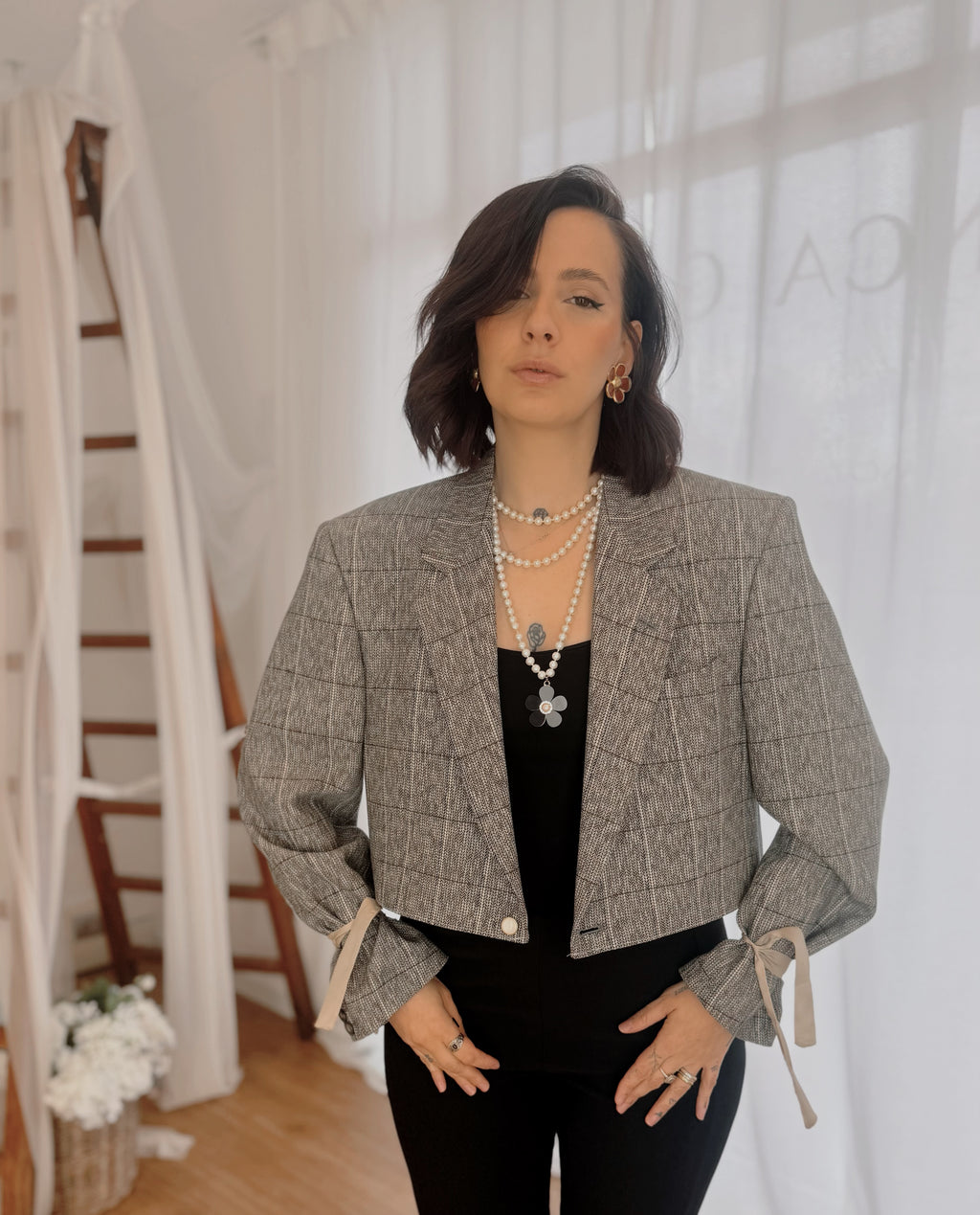 Blazer vintage reinterpretata