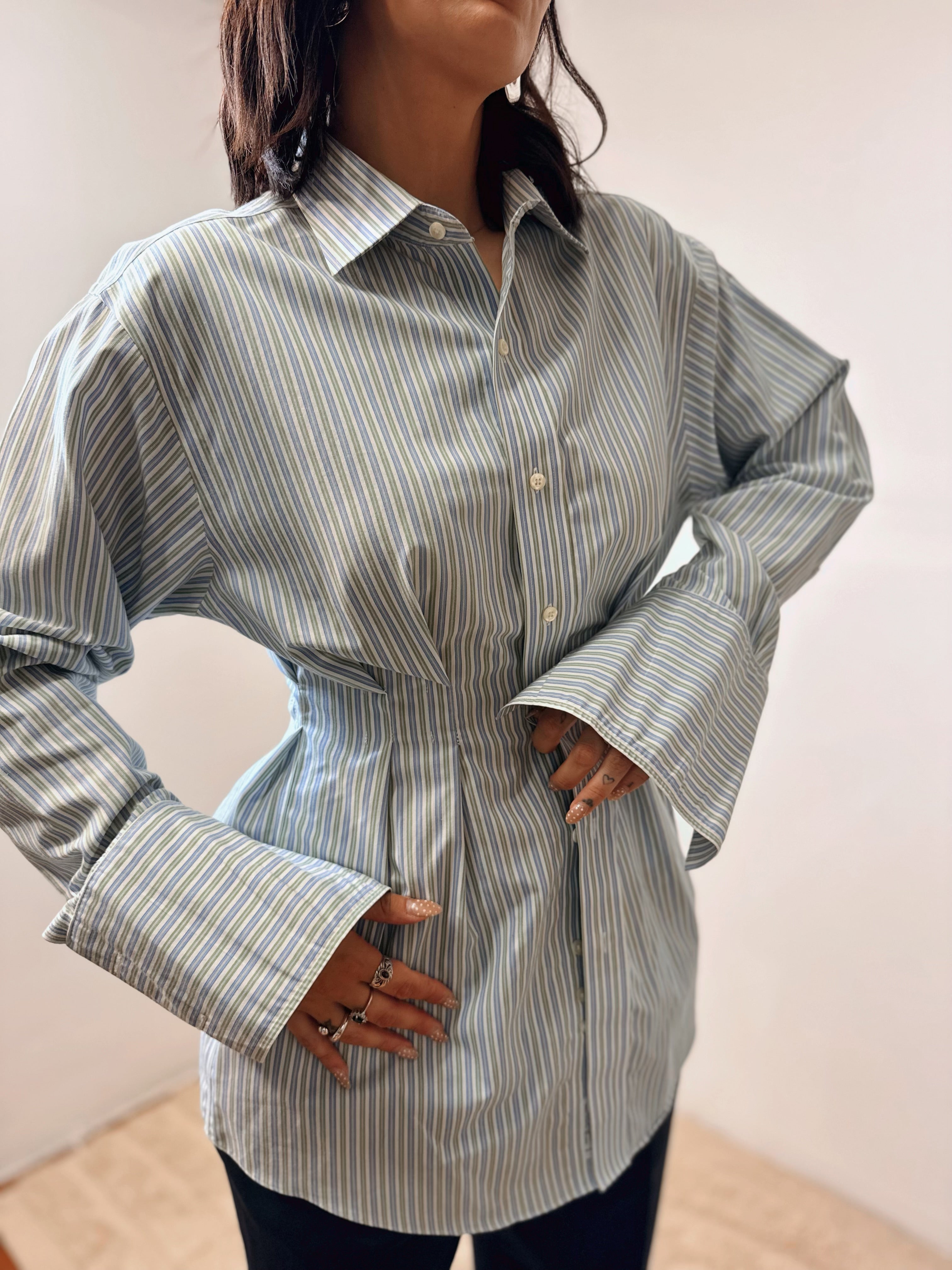 Corset Stripe Shirt