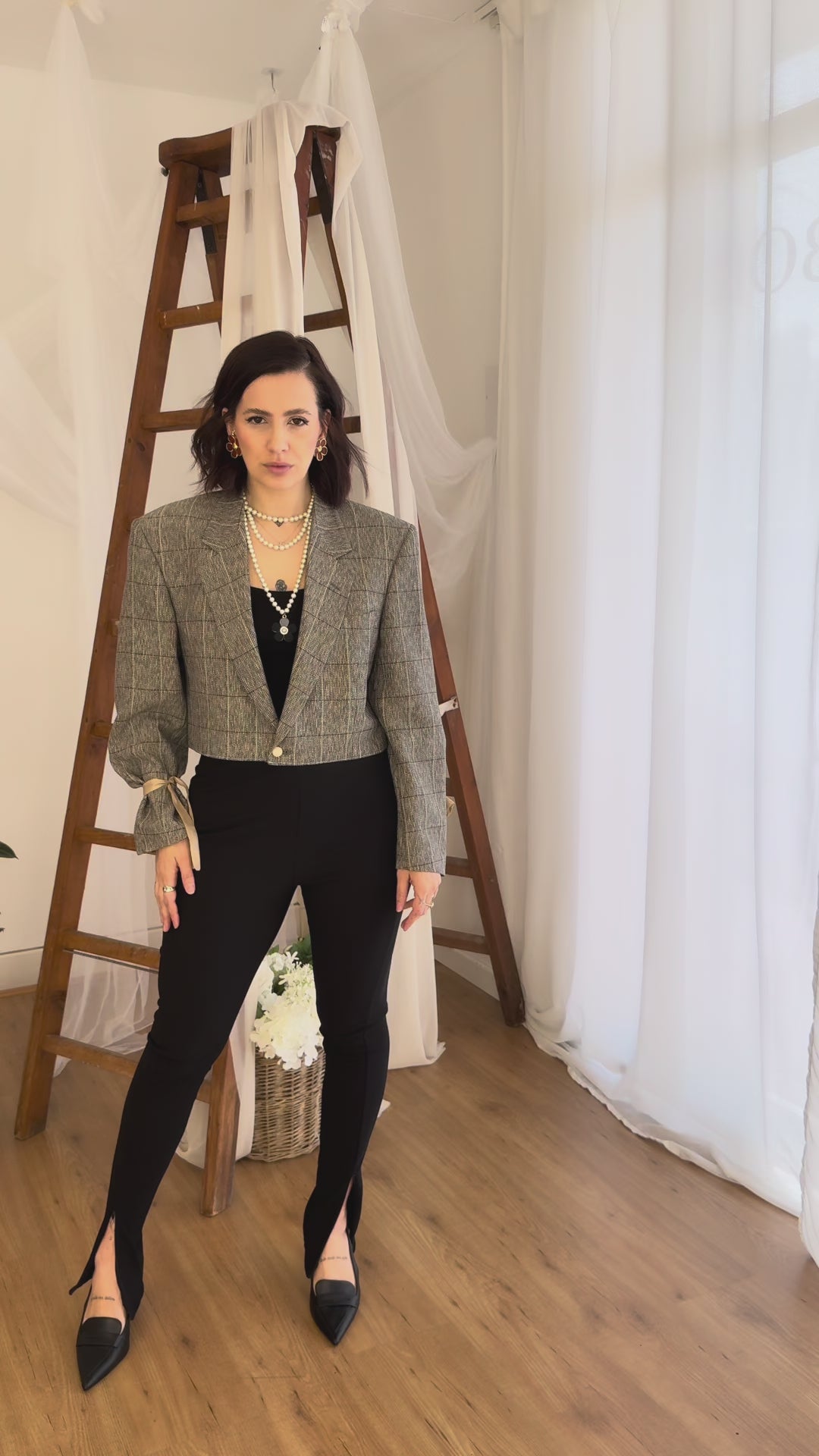 Blazer vintage reinterpretata
